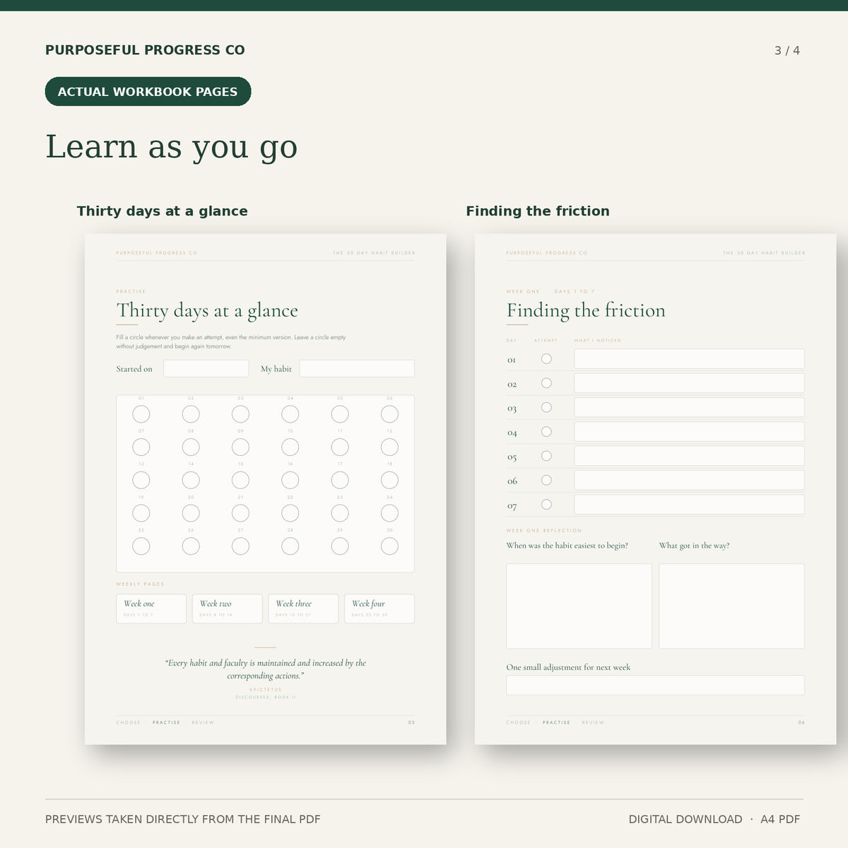 The Digital 30-Day Habit Builder